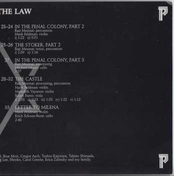 CD Raz Mesinai: Before The Law 106801