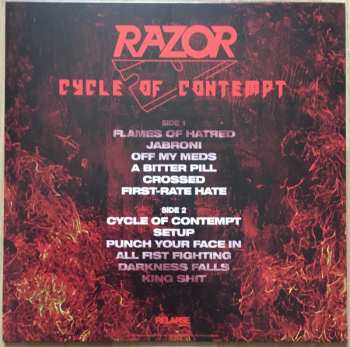 LP Razor: Cycle Of Contempt LTD | CLR 389400