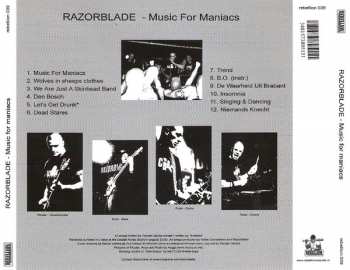 CD Razorblade: Music For Maniacs 261199