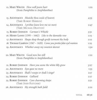 CD Rebecca Ockenden: Mistress Elizabeth Davenant, Her Songes 353992