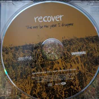 CD Recover: This May Be The Year I Disappear