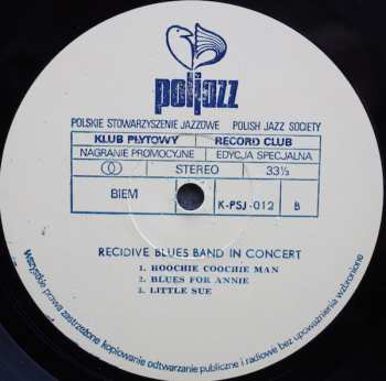 LP Recydywa Blues Band: In Concert 41789