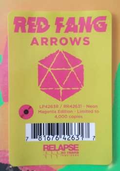 LP Red Fang: Arrows LTD | CLR 75266