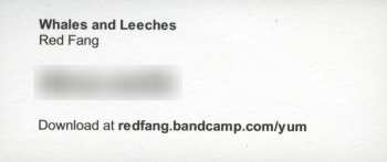 LP Red Fang: Whales And Leeches 357003