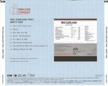 CD The Red Garland Trio: Misty Red  LTD 507062