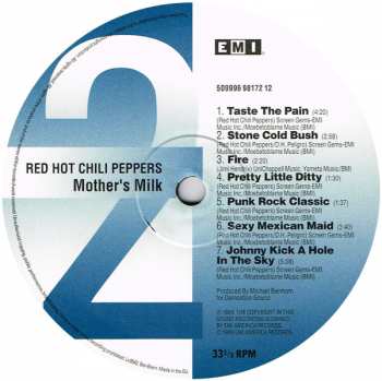 LP Red Hot Chili Peppers: Mother's Milk 366020