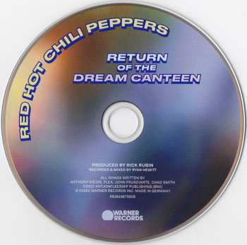 CD Red Hot Chili Peppers: Return Of The Dream Canteen 376734