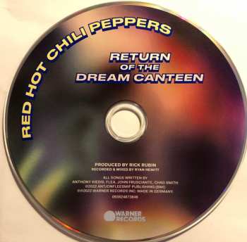 CD Red Hot Chili Peppers: Return Of The Dream Canteen LTD