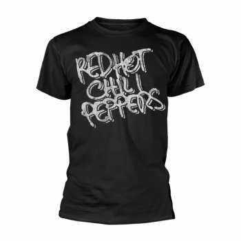 Merch Red Hot Chili Peppers: Tričko Black & White Logo Red Hot Chili Peppers