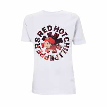 Merch Red Hot Chili Peppers: Tričko One Hot Asterisk (white)