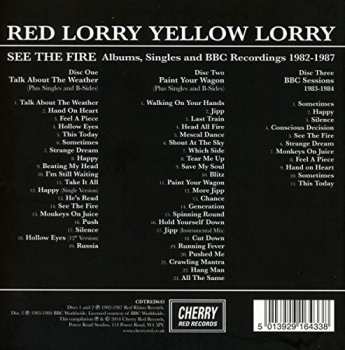 3CD Red Lorry Yellow Lorry: See The Fire (Albums, Singles And BBC Recordings 1982-1987) 417079