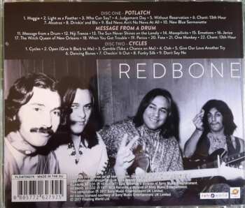 2CD Redbone: Potlatch / Message From A Drum / Cycles 120933