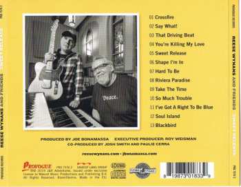 CD Reese Wynans And Friends: Sweet Release