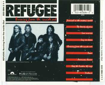 CD Refugee: Burning From The Inside Out 98705