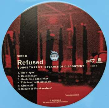 2LP Refused: Songs To Fan The Flames Of Discontent CLR 457611