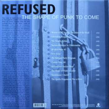 2LP Refused: The Shape Of Punk To Come (A Chimerical Bombination In 12 Bursts) 143765