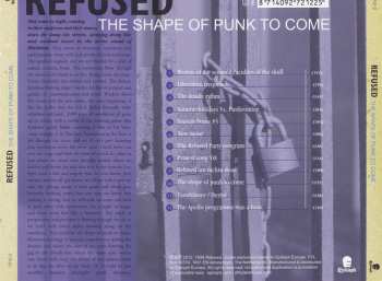 CD Refused: The Shape Of Punk To Come (A Chimerical Bombination In 12 Bursts) 32291