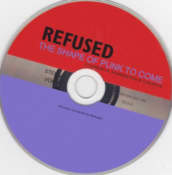 CD Refused: The Shape Of Punk To Come (A Chimerical Bombination In 12 Bursts) 32291