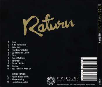 CD Regina Lund: Return 155068