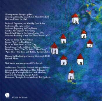 CD Regina Spektor: Begin To Hope