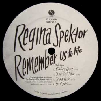 2LP Regina Spektor: Remember Us To Life 341243