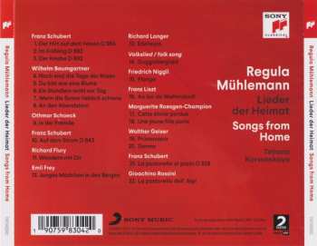 CD Regula Mühlemann: Lieder Der Heimat = Songs From Home 191295