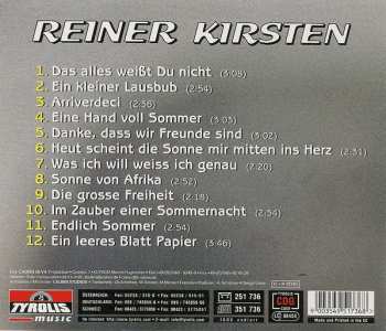CD Reiner Kirsten: Danke Dass Wir Freunde Sind 181245