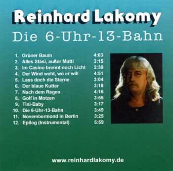 CD Reinhard Lakomy: Die 6-Uhr-13-Bahn 466253