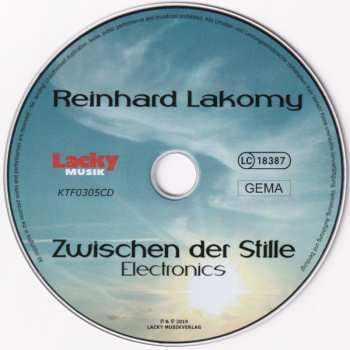 CD Reinhard Lakomy: Zwischen der Stille - Electronics 116579