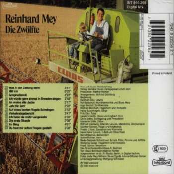 CD Reinhard Mey: Die Zwölfte 272543