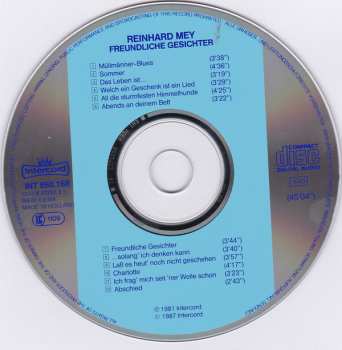 CD Reinhard Mey: Freundliche Gesichter 122871