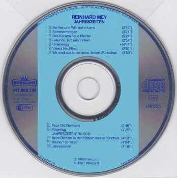CD Reinhard Mey: Jahreszeiten 303599