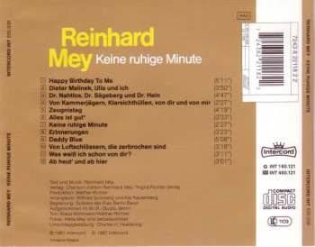 CD Reinhard Mey: Keine Ruhige Minute 314982