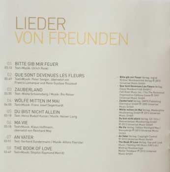 CD Reinhard Mey: Lieder Von Freunden 119254