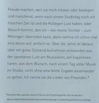 CD Reinhard Mey: Lieder Von Freunden 119254