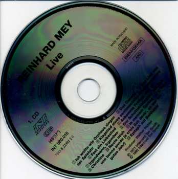 2CD Reinhard Mey: Live 190544