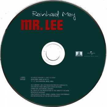 CD Reinhard Mey: Mr. Lee 322929