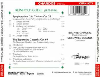 CD Reinhold Gliere: Symphony No. 2・The Zaporozhy Cossacks 314226