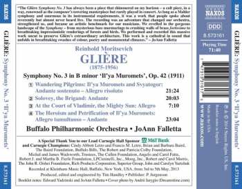 CD Reinhold Gliere: Symphony No. 3 "Il'ya Muromets" 343405