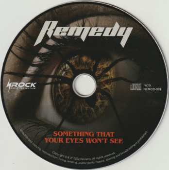 CD Remedy: Something That Your Eyes Won't See 458858