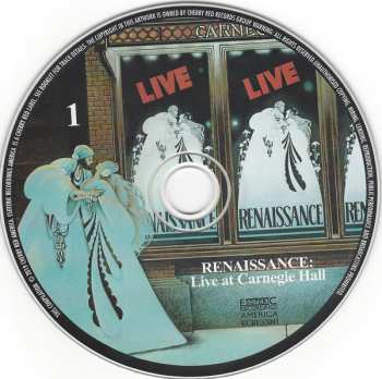 3CD/Box Set Renaissance: Live At Carnegie Hall 155066