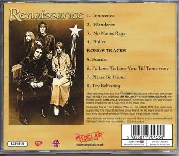CD Renaissance: Live Fillmore West 1970 472415