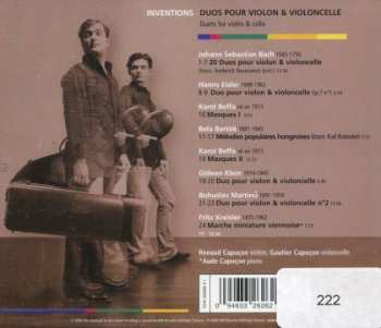 CD Gautier Capuçon: Inventions