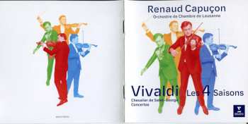 CD Renaud Capuçon: Vivaldi: Les 4 Saisons/Chevalier de Saint-George: Concertos 424135