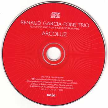 CD/DVD Renaud Garcia-Fons Trio: Arcoluz DIGI 283410