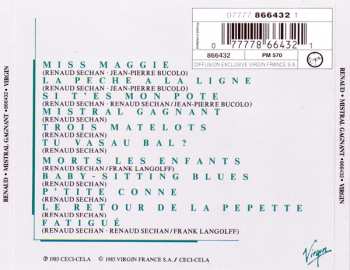 CD Renaud: Mistral Gagnant 116161