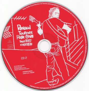 2CD Renaud: Tournée Rouge Sang Paris Bercy + Hexagone 354077