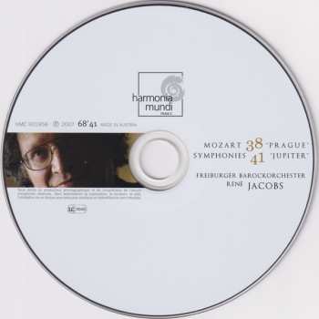 CD René Jacobs: Symphonies 38 "Prague" & 41 "Jupiter" DIGI 247948