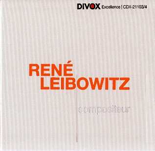 René Leibowitz: Compositeur