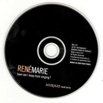 CD René Marie: How Can I Keep From Singing?